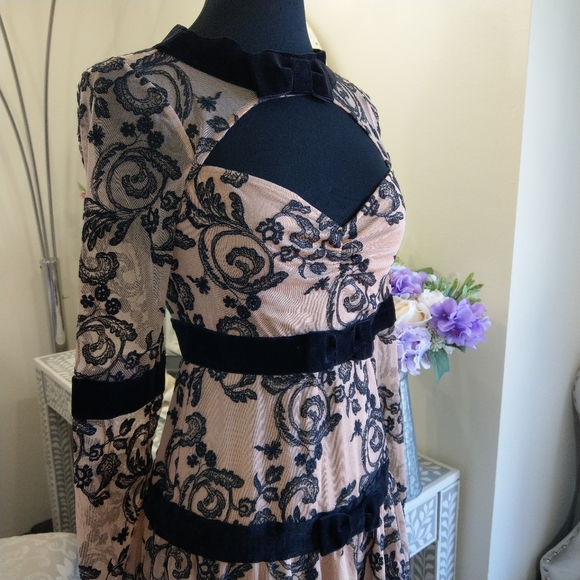 🔥FINAL PRICE🔥NWT FOR LOVE & LEMONS FRENCH GIRL DRESS - Picture 3 of 11